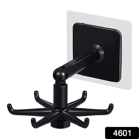 Wukusy rotatable 360-degree hooks for hanging, made of durable material, shown in a close-up view for versatile hanging solutions.