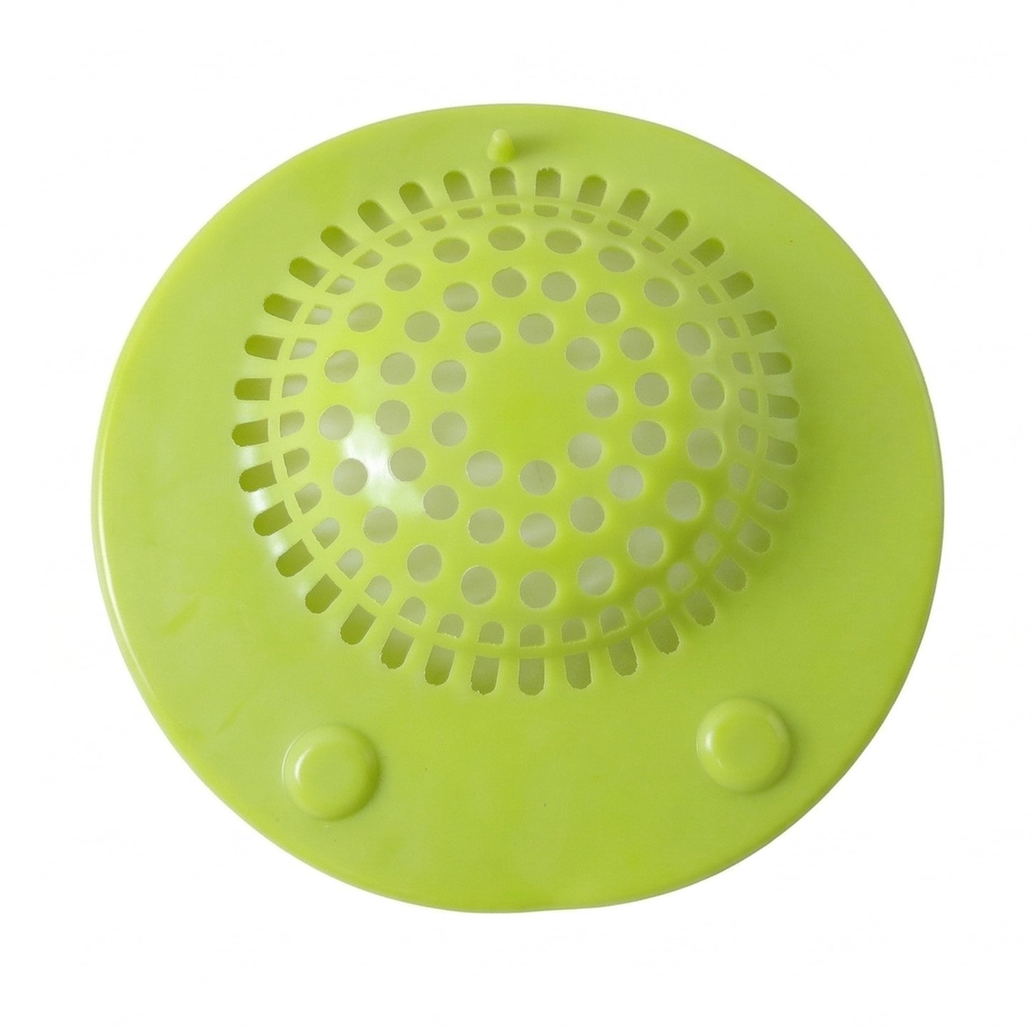 Wukusy silicone sink drain strainer, black, flexible kitchen accessory to catch debris and prevent clogs in the drain.
