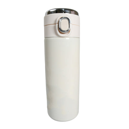 Wukusy smart vacuum insulated water bottle with LED temperature display, leak-proof design, in mix colors for office, gym, and travel.