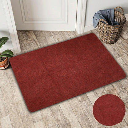 Wukusy soft anti-slip door floor mat, 80x50 cm, with textured surface and non-slip backing for safety and comfort.