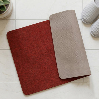 Wukusy soft anti-slip door floor mat in 80x50 cm with non-slip surface for safety and comfort at entryways
