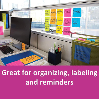 Wukusy 33-inch Sticky Note with 100 sheets for quick notes, featuring a bright yellow paper surface for easy visibility.