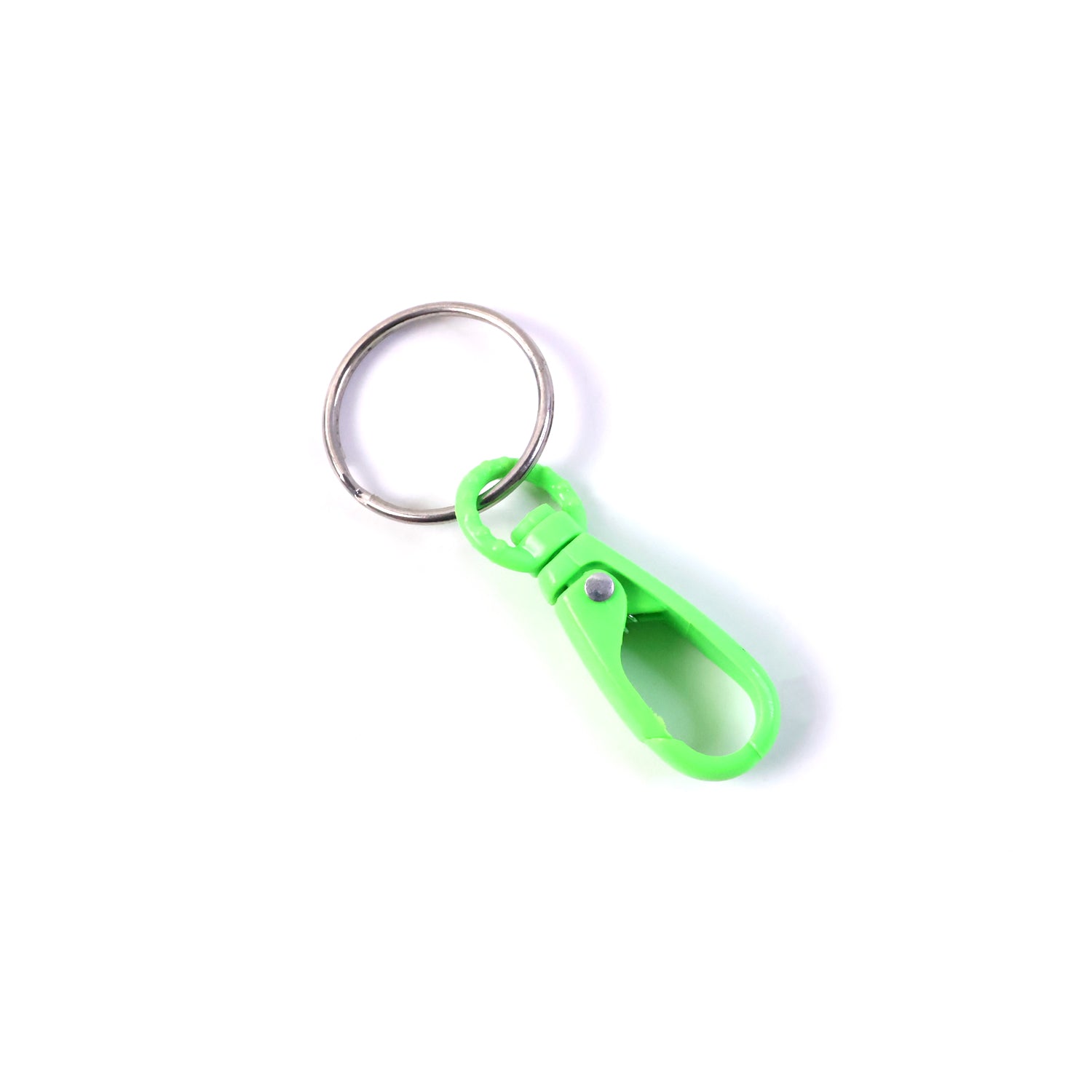 Super strong mini plastic carabiner keychain in mixed colors, durable and lightweight, from Wukusy.