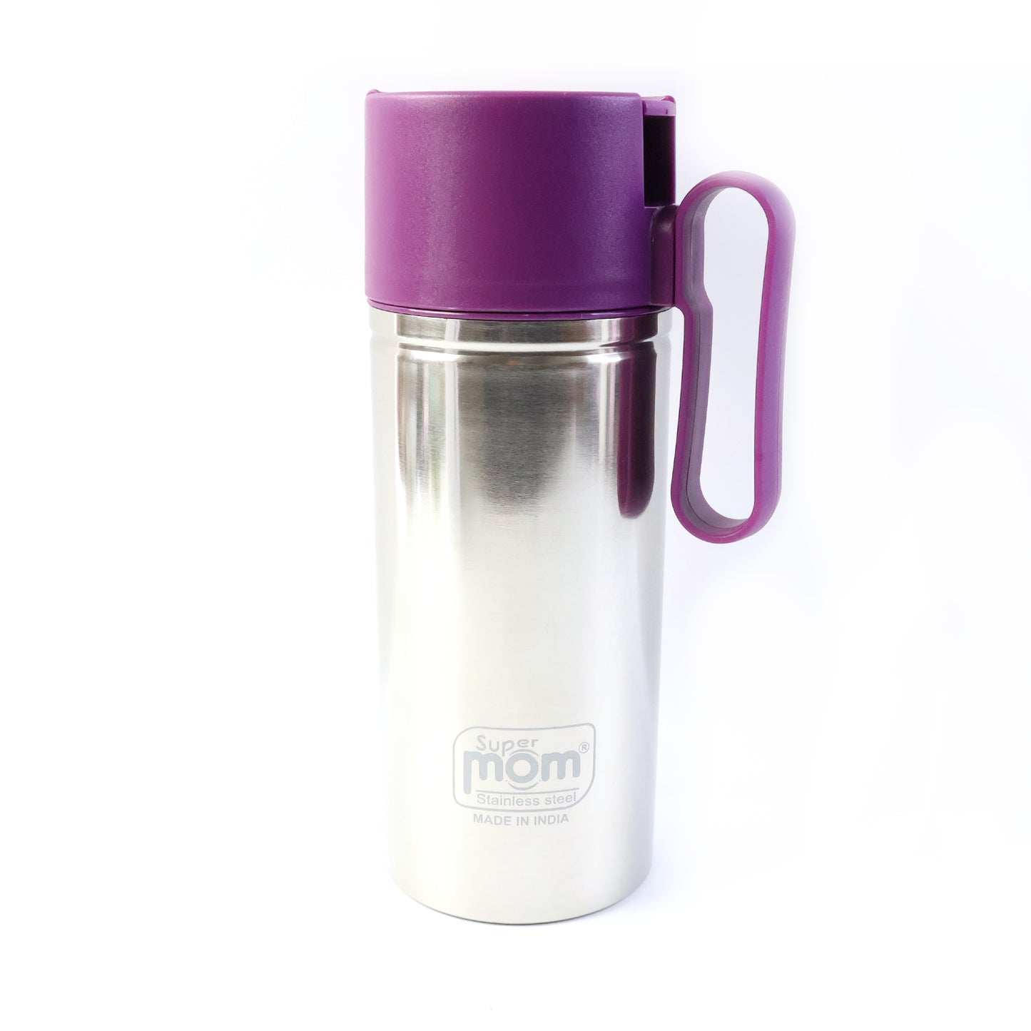 Wukusy Supermom 750ml stainless steel oil pourer, designed for precise pouring and oil storage, with a sleek, durable finish.
