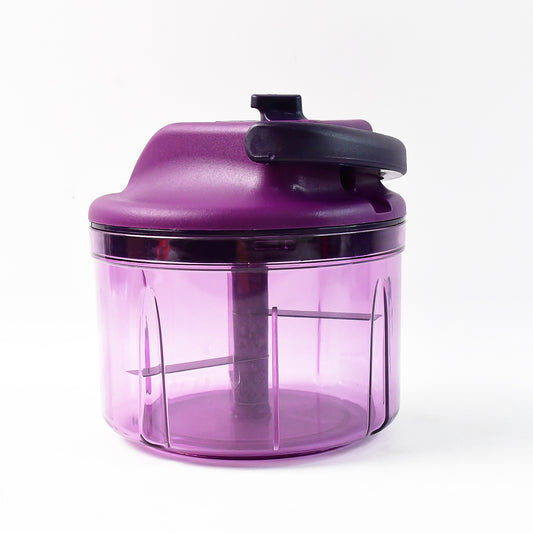 Wukusy Supermom German-style manual vegetable chopper with 1000 ml capacity, hand-operated and ideal for kitchen prep.