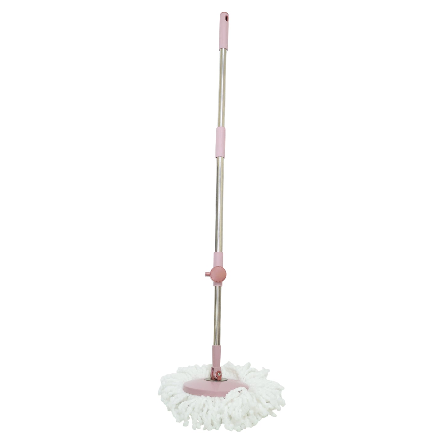 Wukusy Supermom Turbo Spin Mop Pipe Set with 130 cm adjustable handle and durable cleaning components for easy mopping.