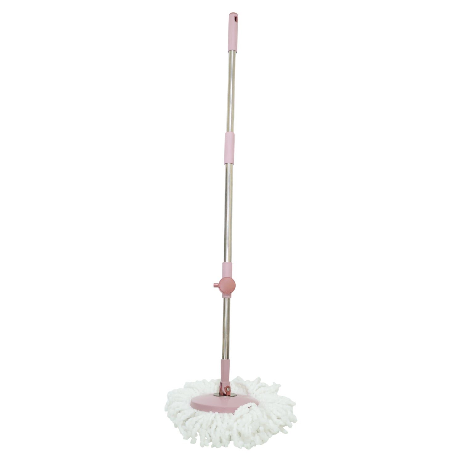 Wukusy Supermom Turbo Spin Mop Pipe Set with 130 cm adjustable handle and durable cleaning components for easy mopping.