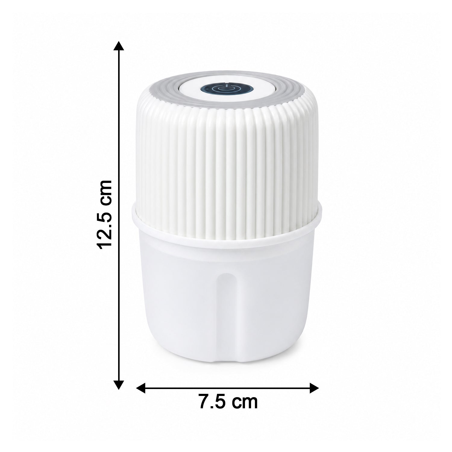Wukusy USB rechargeable mini garlic chopper crusher with 300ml capacity, compact design for quick garlic crushing.