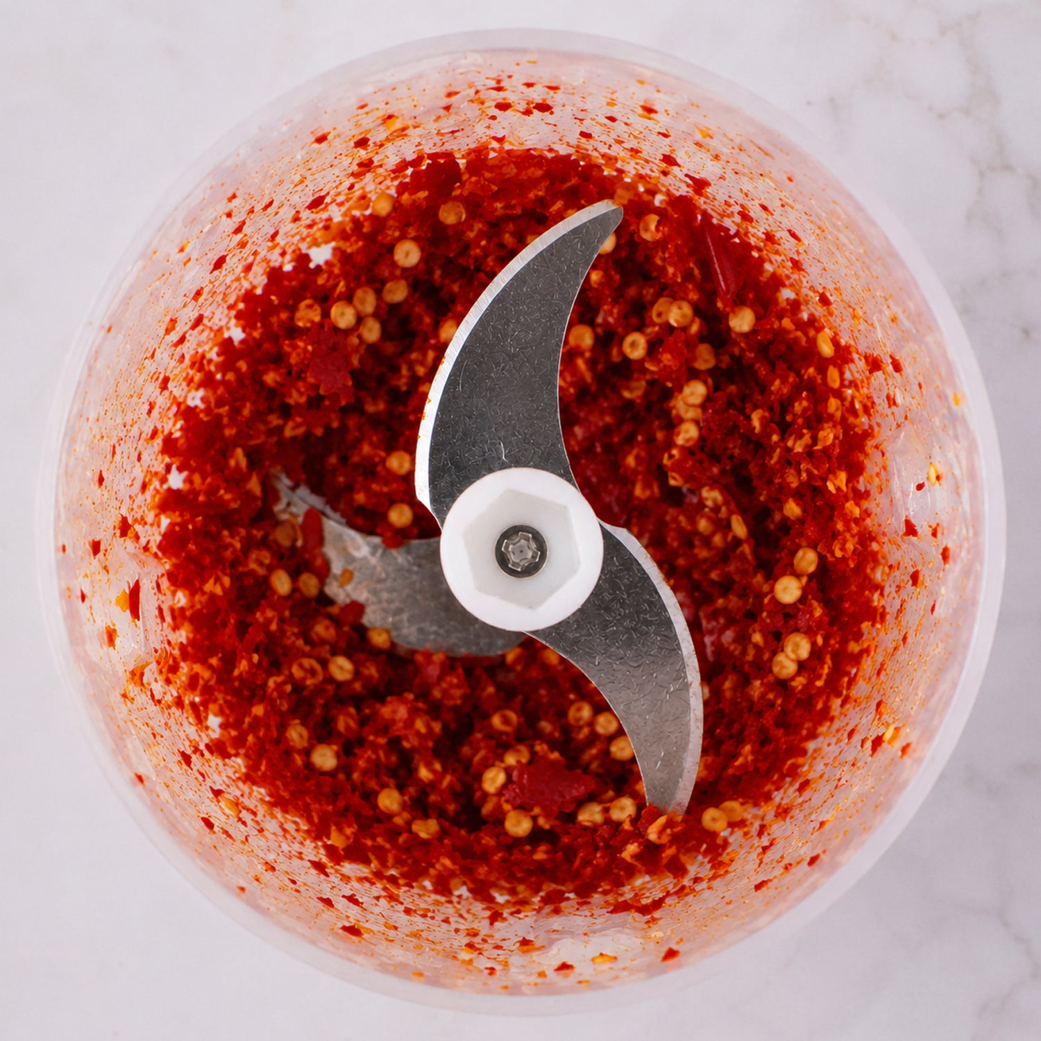 Wukusy USB rechargeable mini garlic chopper crusher with 300ml capacity, compact kitchen tool for garlic processing.
