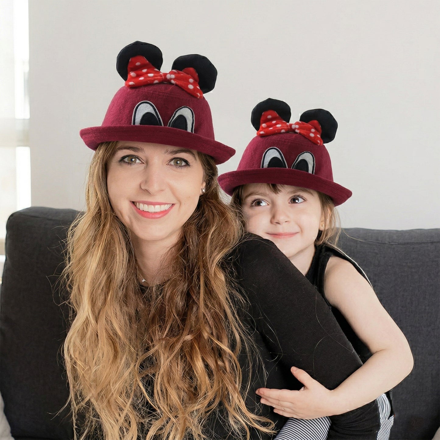 Wukusy winter and summer bucket style cap for men, women, and kids, shown in a versatile casual outdoor setting.