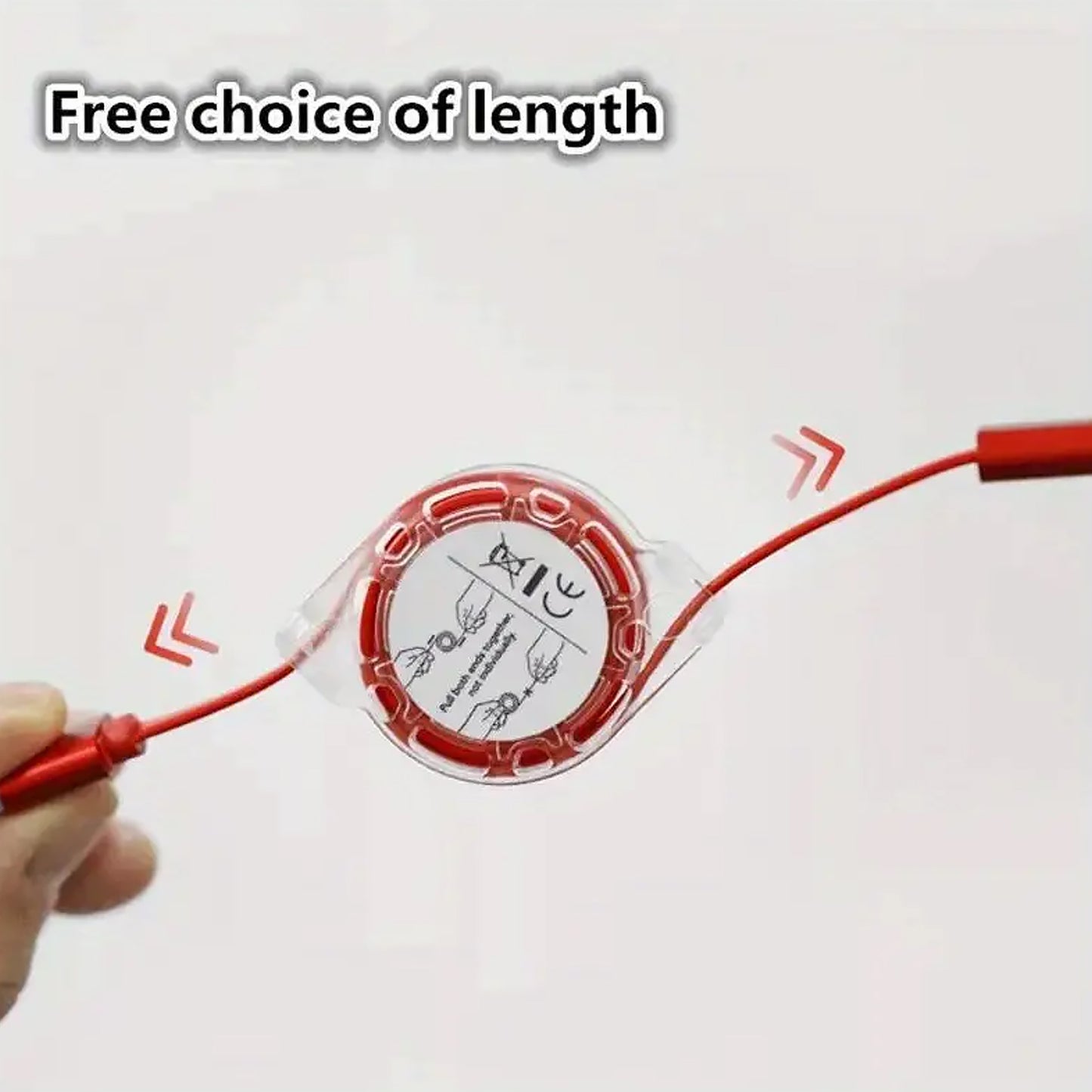 Wukusy 12835 3-in-1 retractable charging cable with Micro USB, Type C, and Android connectors for mobile devices.
