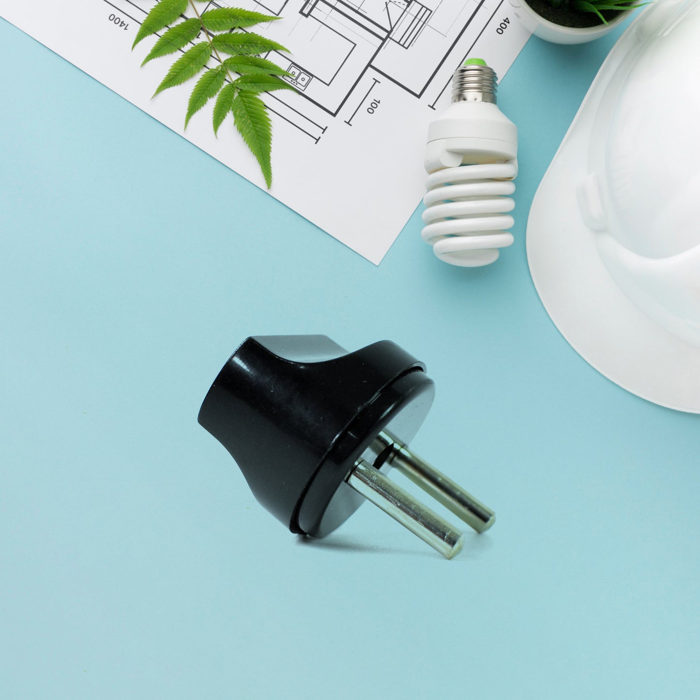 Wukusy 2-pin plug converter adapter for electronics, single piece, compatible with various electrical outlets.
