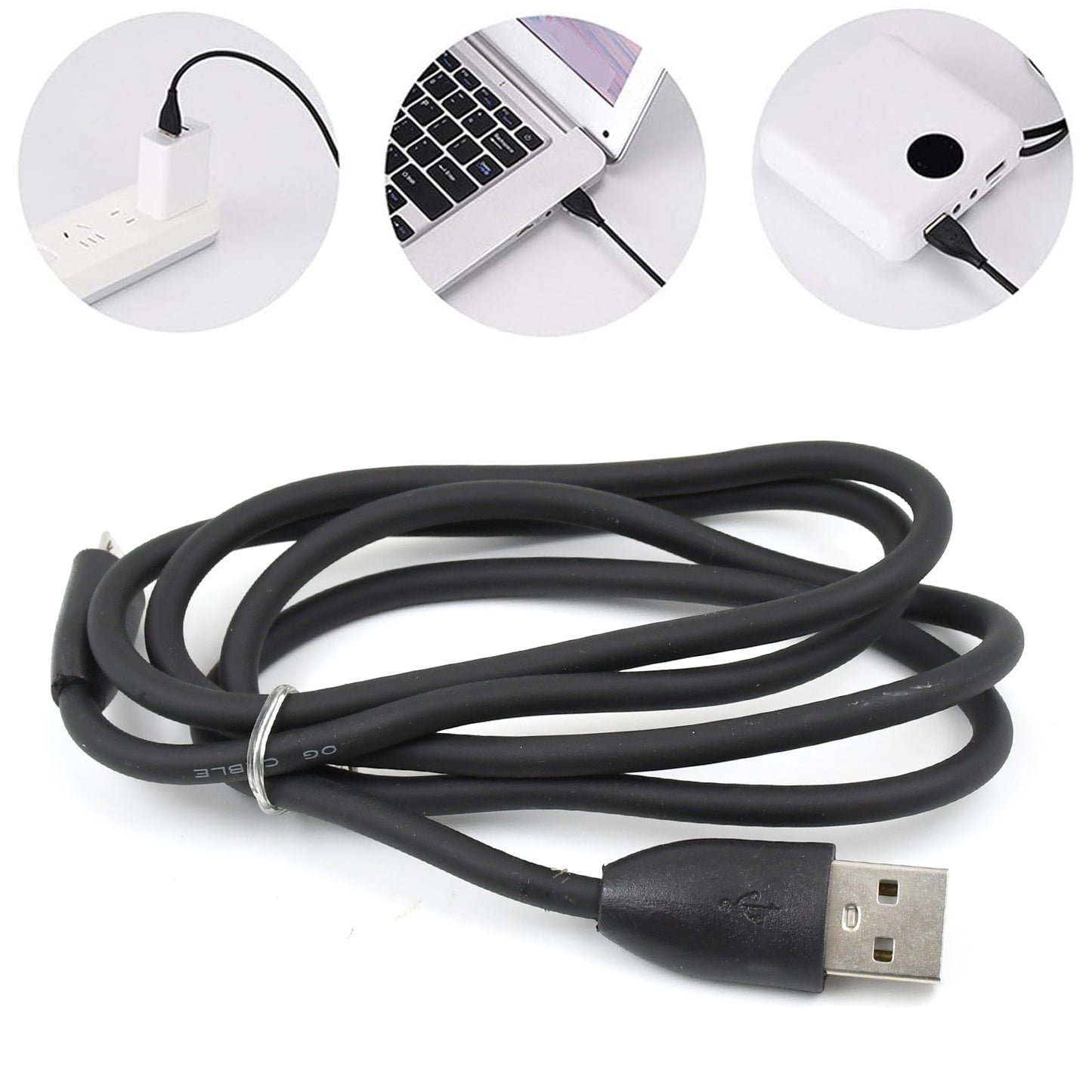 Wukusy 2A fast charging Android micro USB cable, durable and long, for quick data transfer and reliable power connection.
