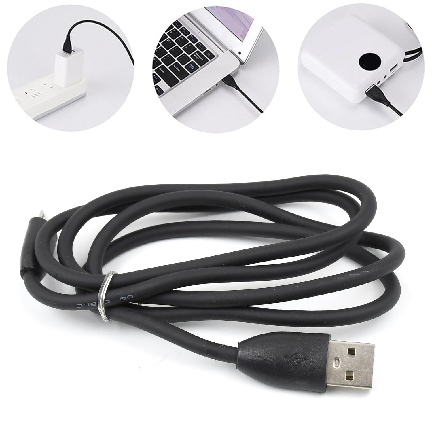 Wukusy 2A fast charging Android micro USB cable, durable and long, for quick data transfer and reliable power connection.