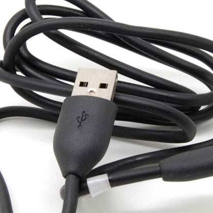Wukusy 2A Type C data cable for fast charging and data transfer, shown with USB Type C connector on a black background.