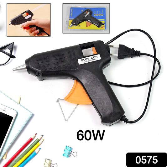 Wukusy 575 60 Watt glue gun for electronics, handheld tool with trigger for precise hot melt adhesive application.