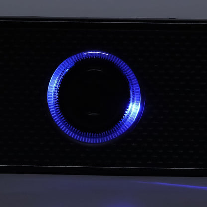 Wukusy wired USB-powered desktop computer speaker with plug-and-play design, compact and suitable for desktop audio setup.