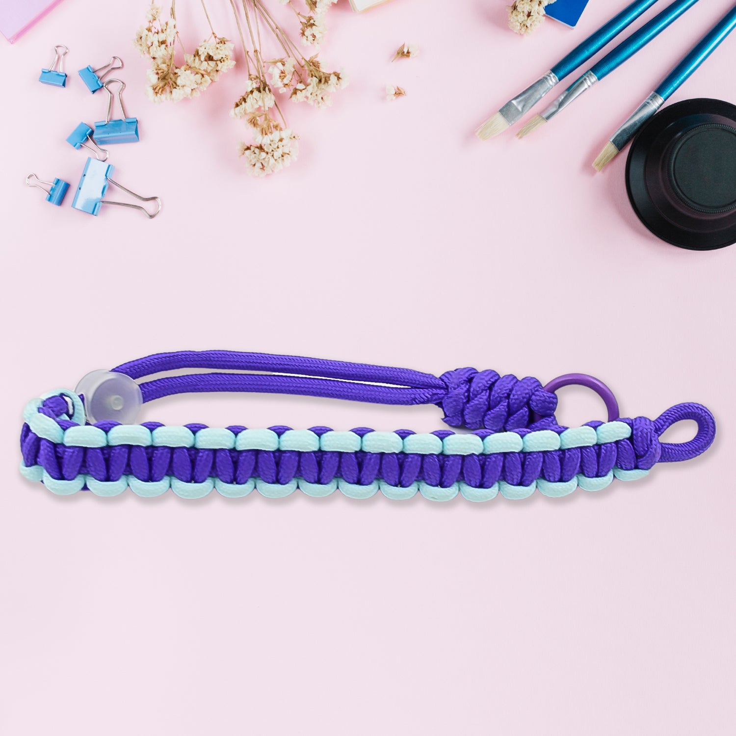 Multicolor Wukusy adjustable hand wrist strap and cellphone lanyard, 15-inch length, for secure phone carrying and hands-free use.
