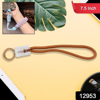 Multicolor Wukusy multipurpose hand wrist strap lanyard with cellphone phone strap, 7.5 inches, for electronics and secure grip.