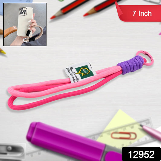 Wukusy multipurpose hand wrist strap lanyard with cellphone phone strap, multicolor, 7-inch length, for electronics and phones.