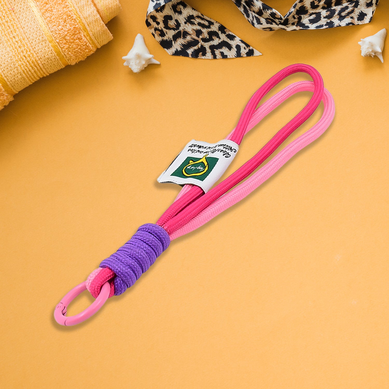 Multicolor Wukusy multipurpose hand wrist strap lanyard with cellphone phone strap, 7-inch size, suitable for electronics.