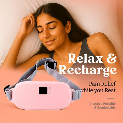 Rechargeable Wukusy Smart Warm Palace Belt, an electronic device with heating features, shown in the image.