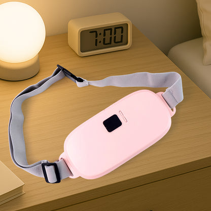 Wukusy rechargeable smart warm palace belt, electronic heating belt for comfort and warmth, displayed on a neutral background.