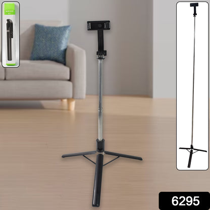 Wukusy selfie stick with tripod stand, 160 cm long, black extendable handheld camera accessory for smartphones and cameras