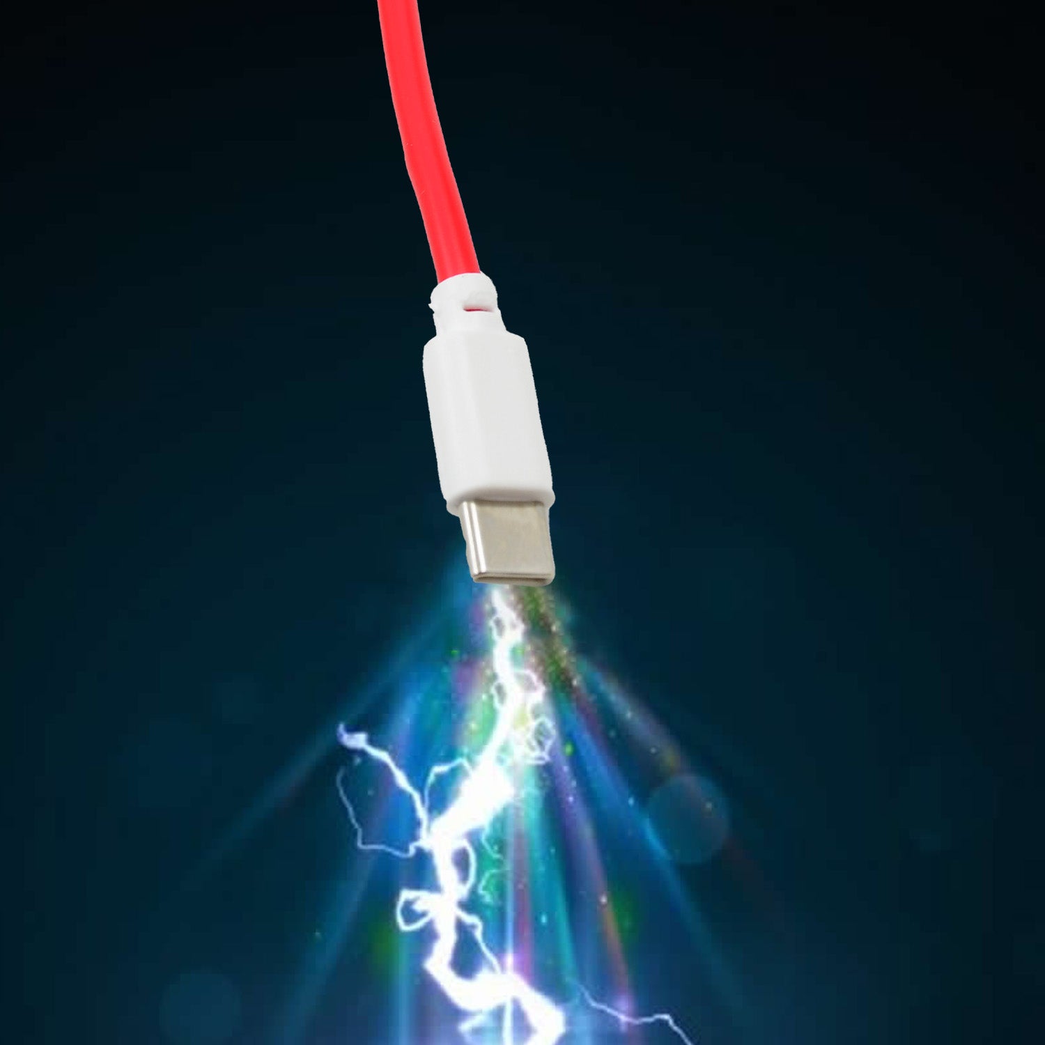 Wukusy Type C data cable for fast charging, 1000mm length, 65W power, suitable for electronics devices.