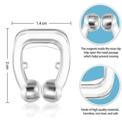 Wukusy Snore Free Nose Clip, anti-snoring device, designed to open nasal passages and reduce snoring, shown on white background.