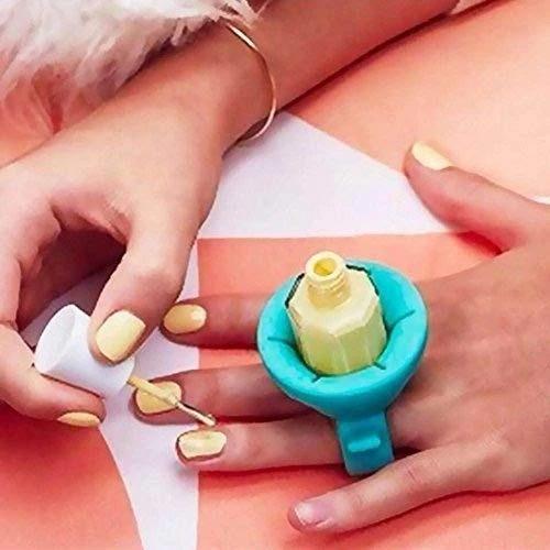 Wukusy 355 Cosmetic Organizer for nail polish and lipstick, face and body care stand with multiple compartments for beauty products.