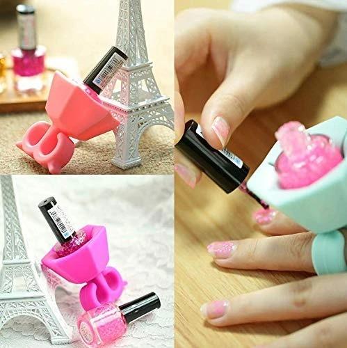 Wukusy 355 Cosmetic Organizer for nail polish and lipstick, face and body care stand with multiple compartments for storage.