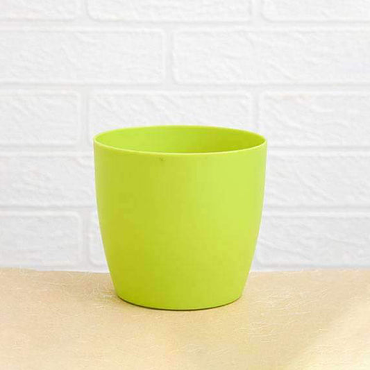 Round Wukusy garden flower pots for indoor and outdoor gardening, featuring a stylish design for plants and flowers.