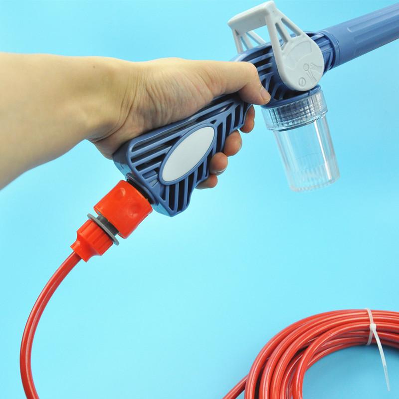 Wukusy 1635 Jet Water Cannon Garden Spray Gun with 8-in-1 turbo water spray for watering and cleaning.