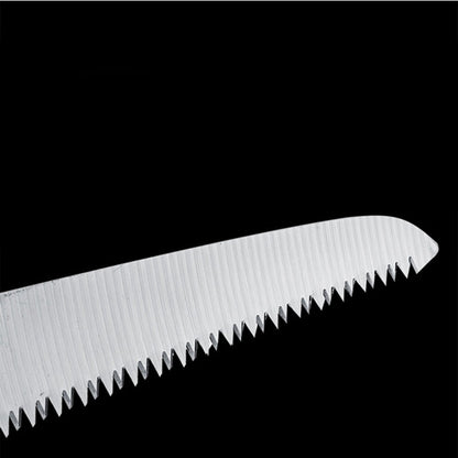 Wukusy garden pruning saw with 270mm high carbon steel cutter, designed for efficient tree trimming and branch cutting.