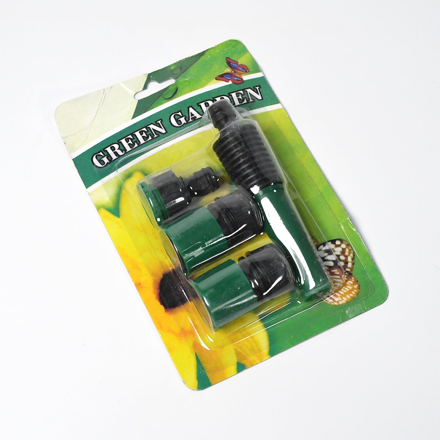 Wukusy garden water hose pipe tap nozzle connector set with fittings, adapters, and hose lock for garden watering.