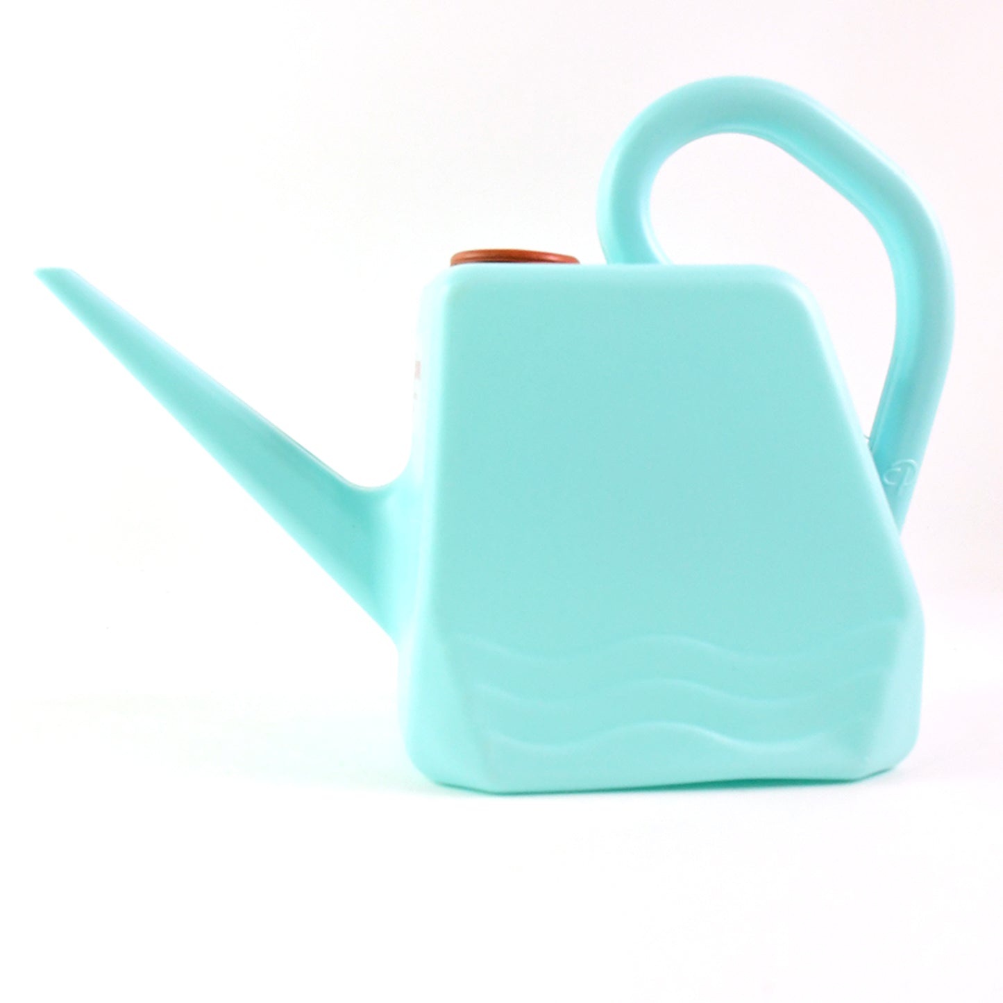 Wukusy 2L heavy-duty plastic garden watering can with long spout and ergonomic handle for easy watering.