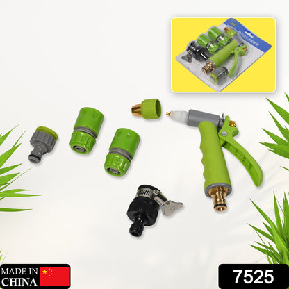 Wukusy garden water spray nozzle with zinc alloy body, adjustable high pressure, rotatable design, ideal for gardening and car washing
