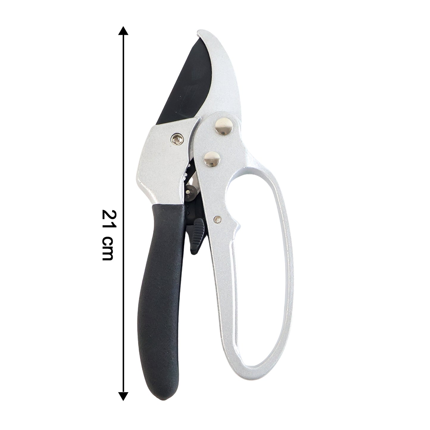 Wukusy gardening shears, 200mm pruning shears for garden trimming, featuring sharp blades and ergonomic handle for precise cuts.