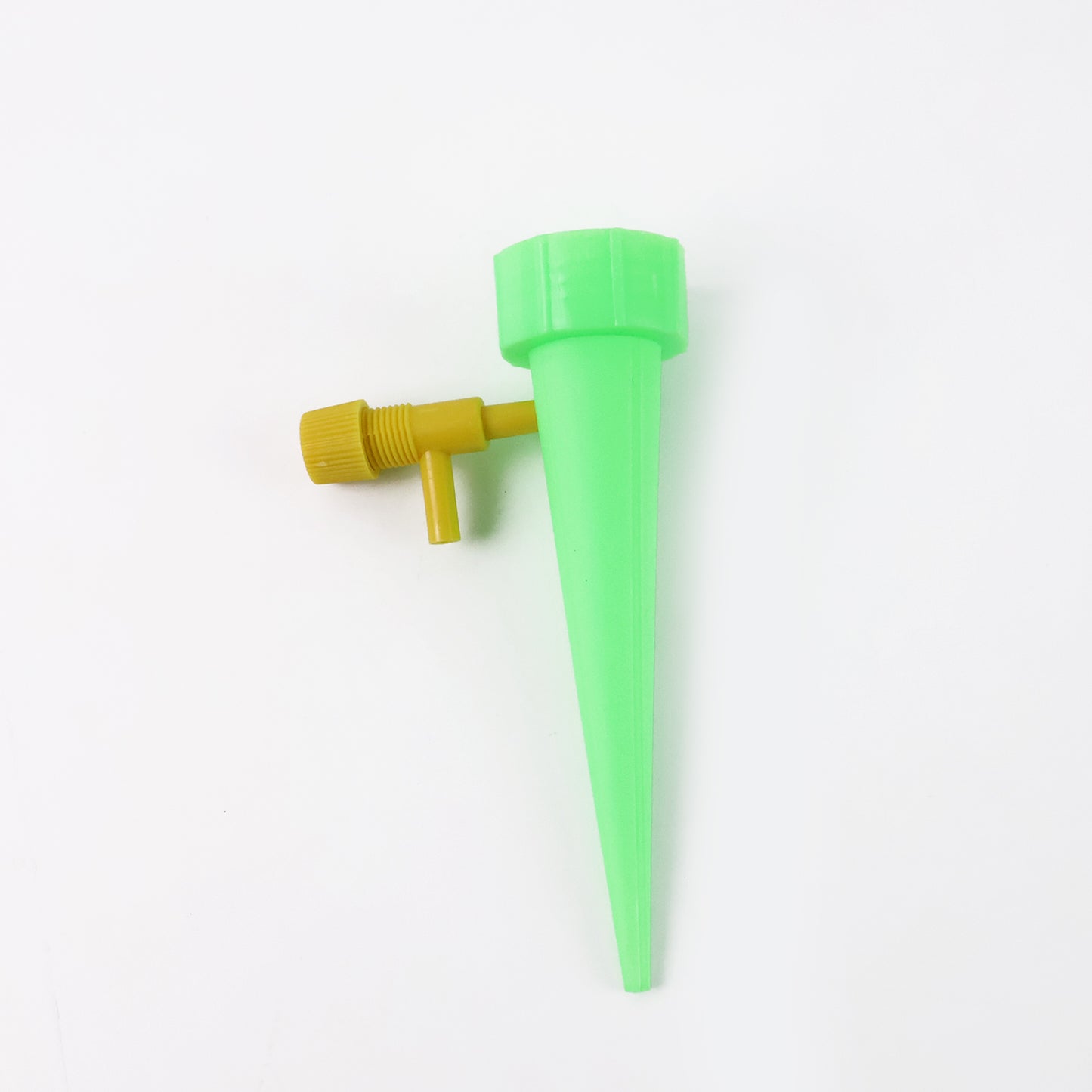 Green garden plant watering spike by Wukusy, self-watering spike for efficient plant irrigation, 1 piece.