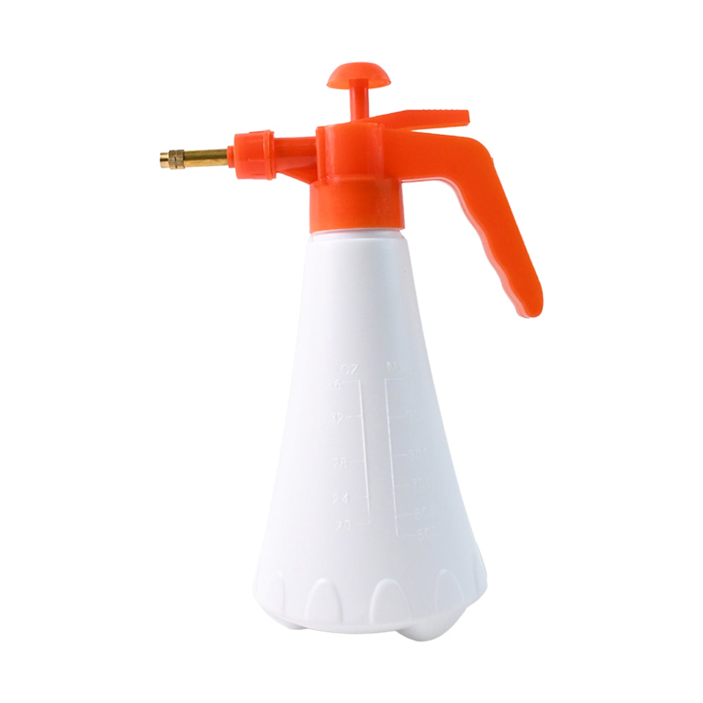 Wukusy garden handheld pressure water sprayer bottle, 1 liter, with a trigger handle and spray nozzle for gardening tasks