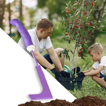 Wukusy heavy-duty garden tools kit with pruning shears, trowel, and cultivator for home and outdoor gardening tasks.