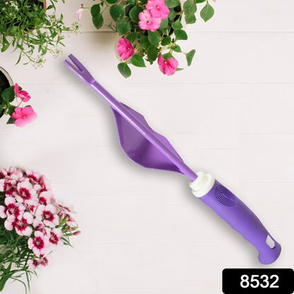 Wukusy heavy-duty garden tools kit with pruning shears, trowel, and cultivator for home gardening indoor and outdoor use.