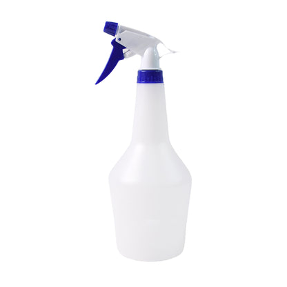 Wukusy 1L garden plastic trigger spray bottle for gardening, with a clear container and adjustable nozzle for watering and spraying.