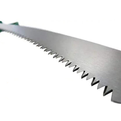 Wukusy portable garden hand saw, 34 cm long, high-strength steel blade, compact small hand saw for gardening tasks