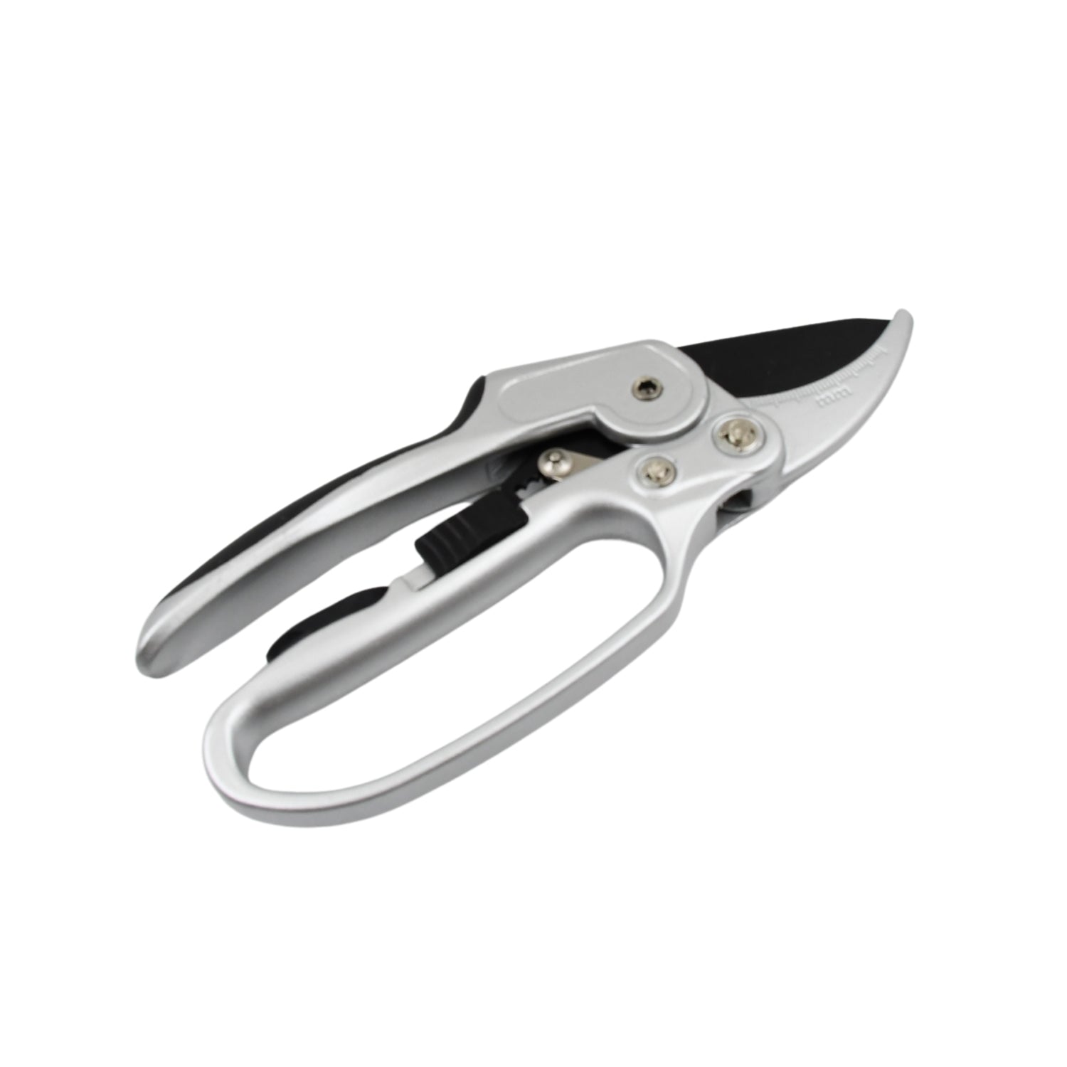 Wukusy garden pruning shear, 8-inch steel hand shears for trimming plants and shrubs, lightweight and durable gardening tool.