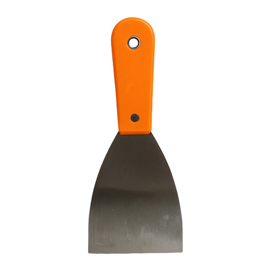 Wukusy garden putty knife set with soft rubber handle, single tool for applying and smoothing putty or filler in gardening projects.