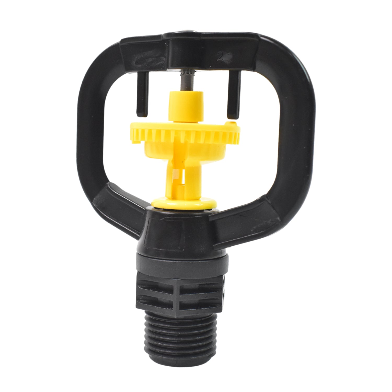 Wukusy garden rotating irrigation sprinkler plastic spray nozzle for efficient watering in outdoor gardens.