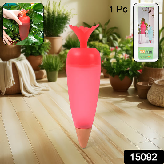 Wukusy garden self-watering spike and plant watering globe for automatic indoor and outdoor plant hydration system.