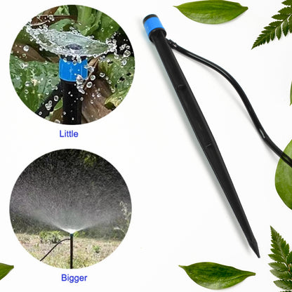 Wukusy garden water flow drippers sprayer for efficient irrigation in outdoor gardens, shown in a close-up image.